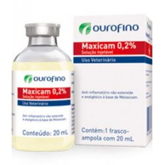Maxicam 0,2% Injetável - 20 ml